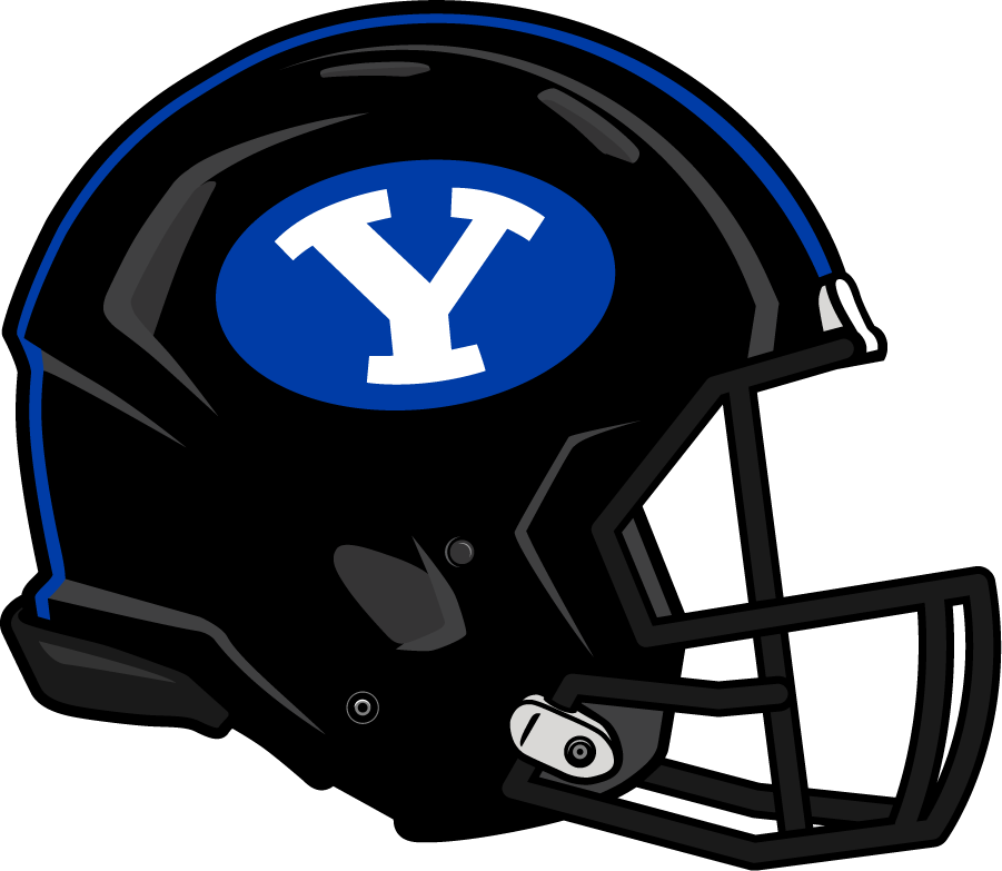Brigham Young Cougars 2016 Helmet Logo diy iron on heat transfer